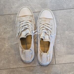 Converse All Star Beige Sneakers Womens 9